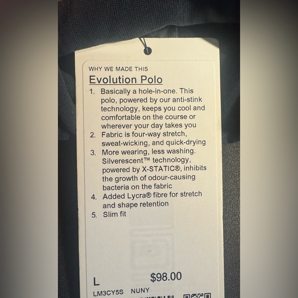 Lululemon Evolution Polo BNWT - Picture 10 of 10